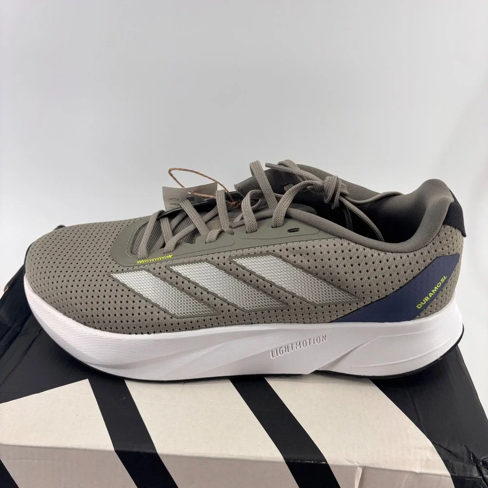 Adidas Duramo SL M Running Shoes Mens 9.5 Olive Grey IF9484 New Lightmotion